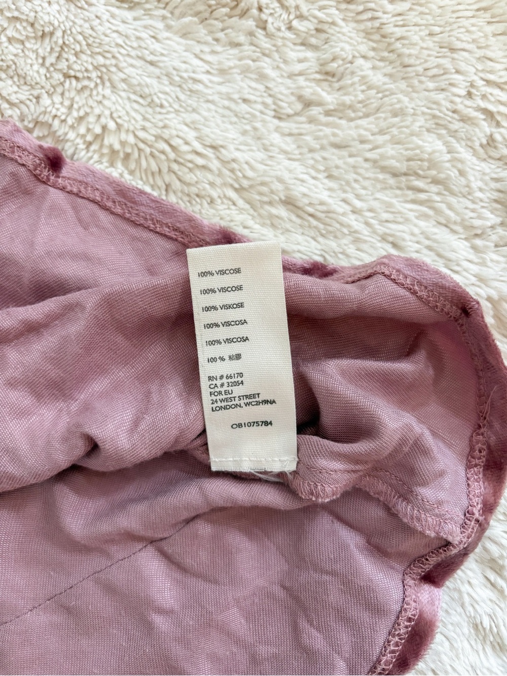 Free People Serious Swagger Crushed Velvet Midi Skirt Pink Mauve M Boho - Picture 7 of 7